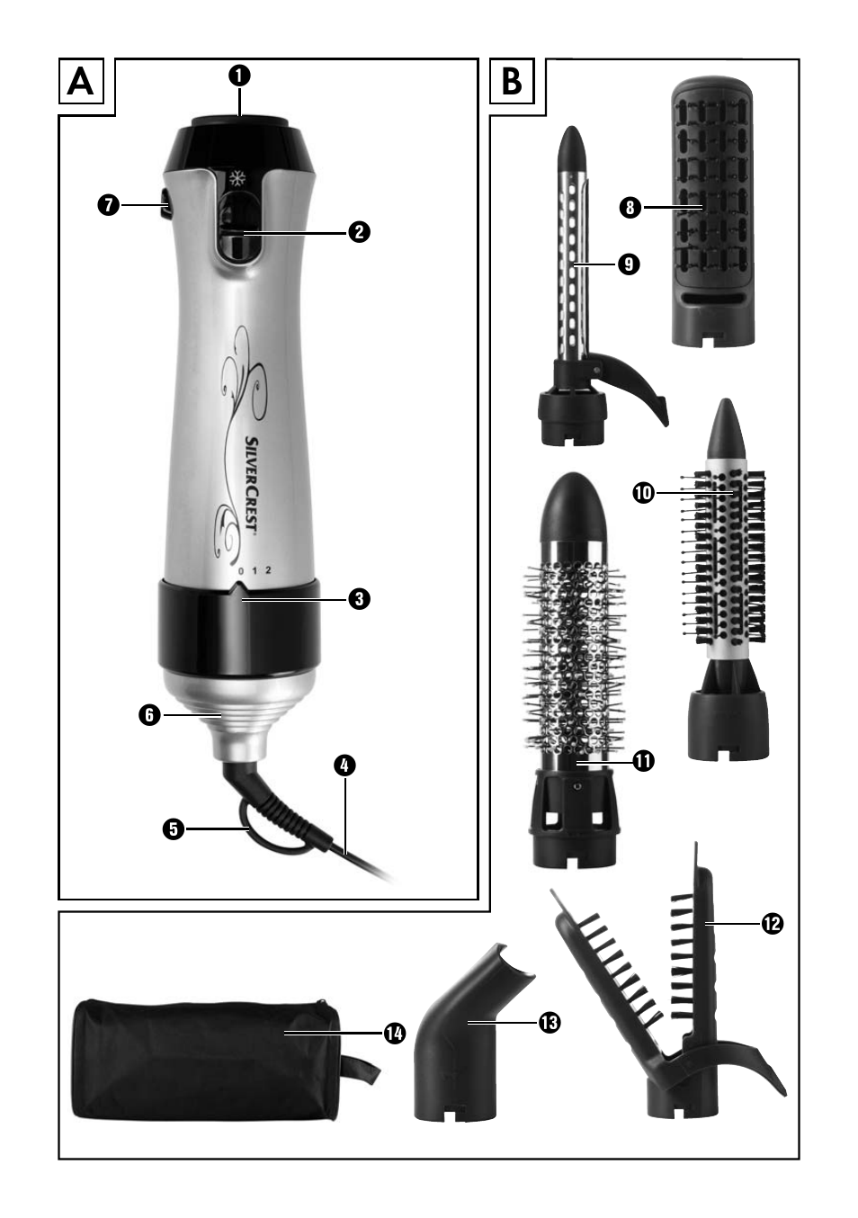 Silvercrest SWCD 1000 B1 User Manual | Page 3 / 59