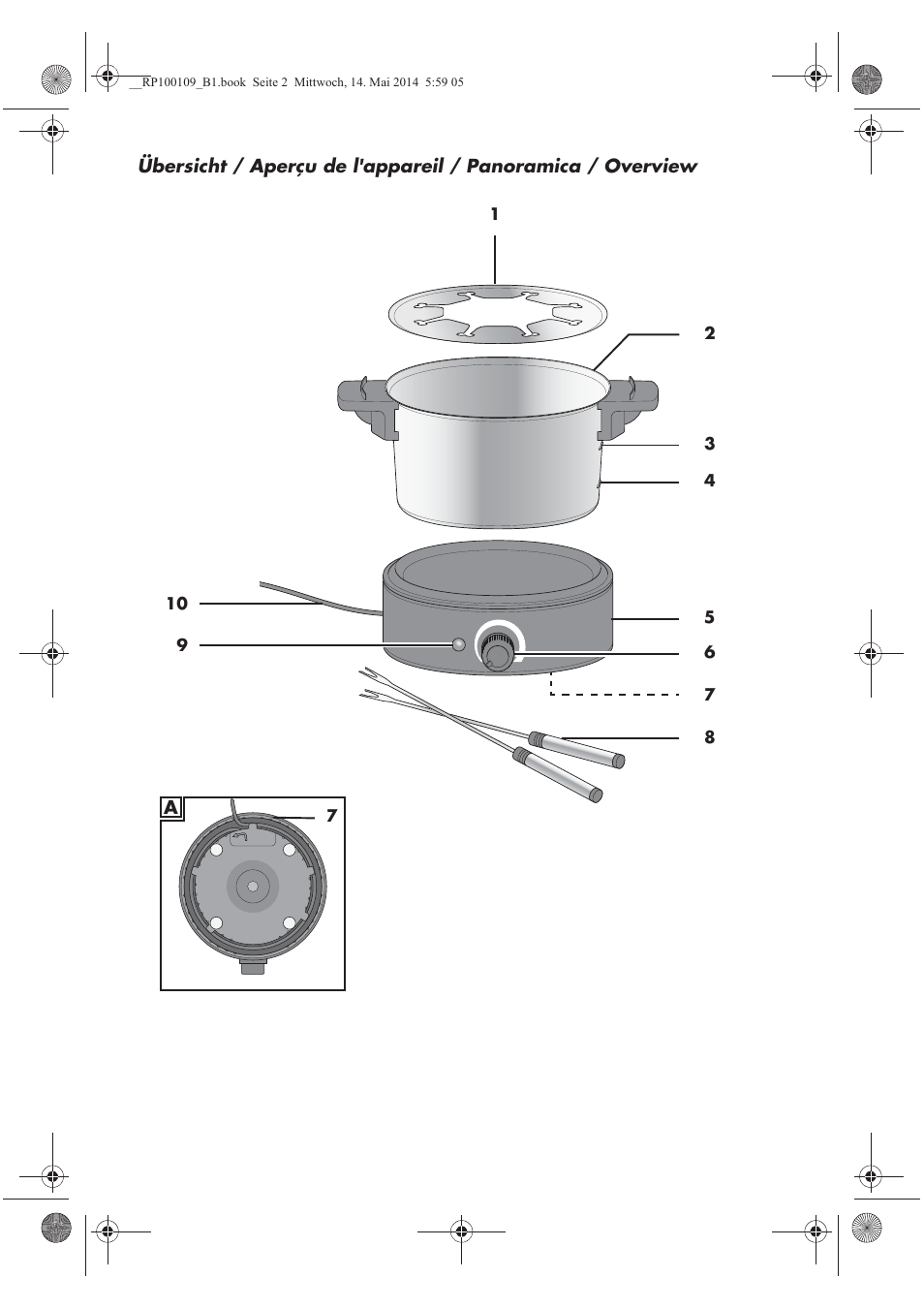 Silvercrest SFE 1500 B2 User Manual | Page 3 / 46