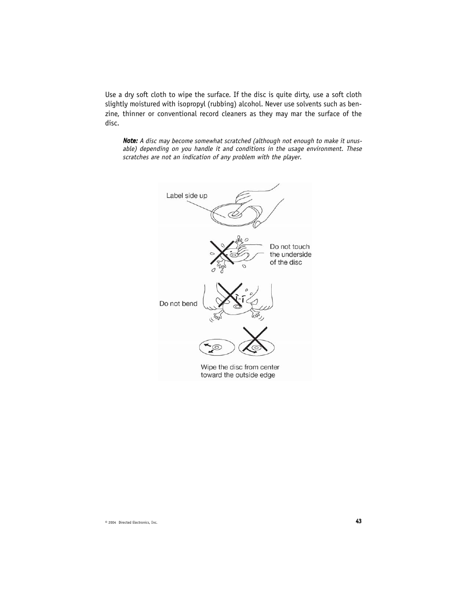 Directed Electronics OHD070 User Manual | Page 43 / 47