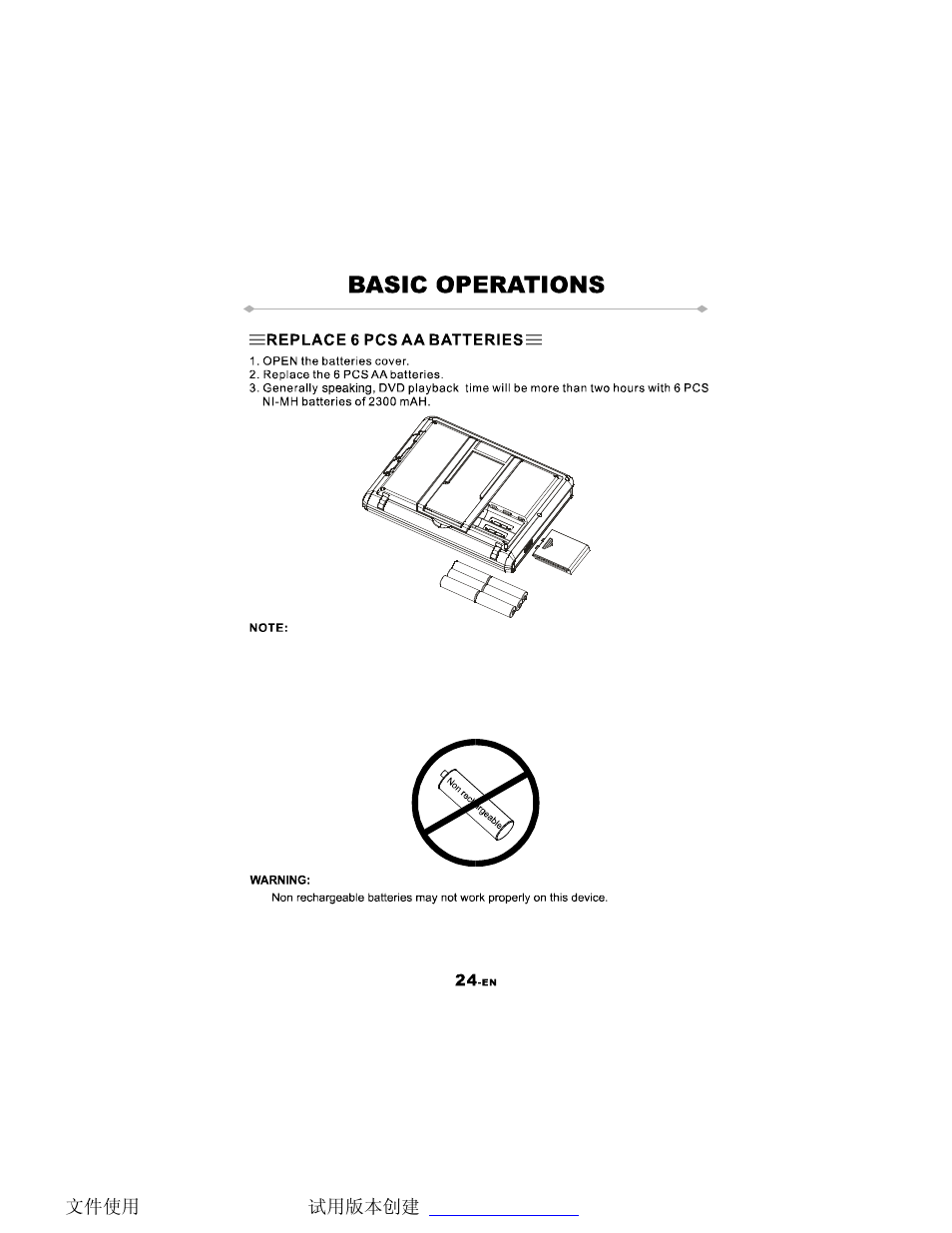 Directed Video Tablet DVD Player TD700 User Manual | Page 27 / 49