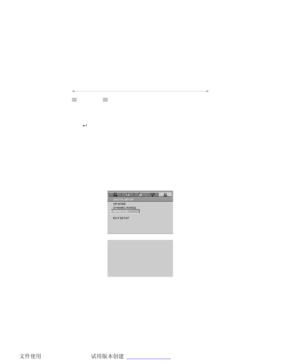 Digital setup | Directed Video Tablet DVD Player TD700 User Manual | Page 45 / 49