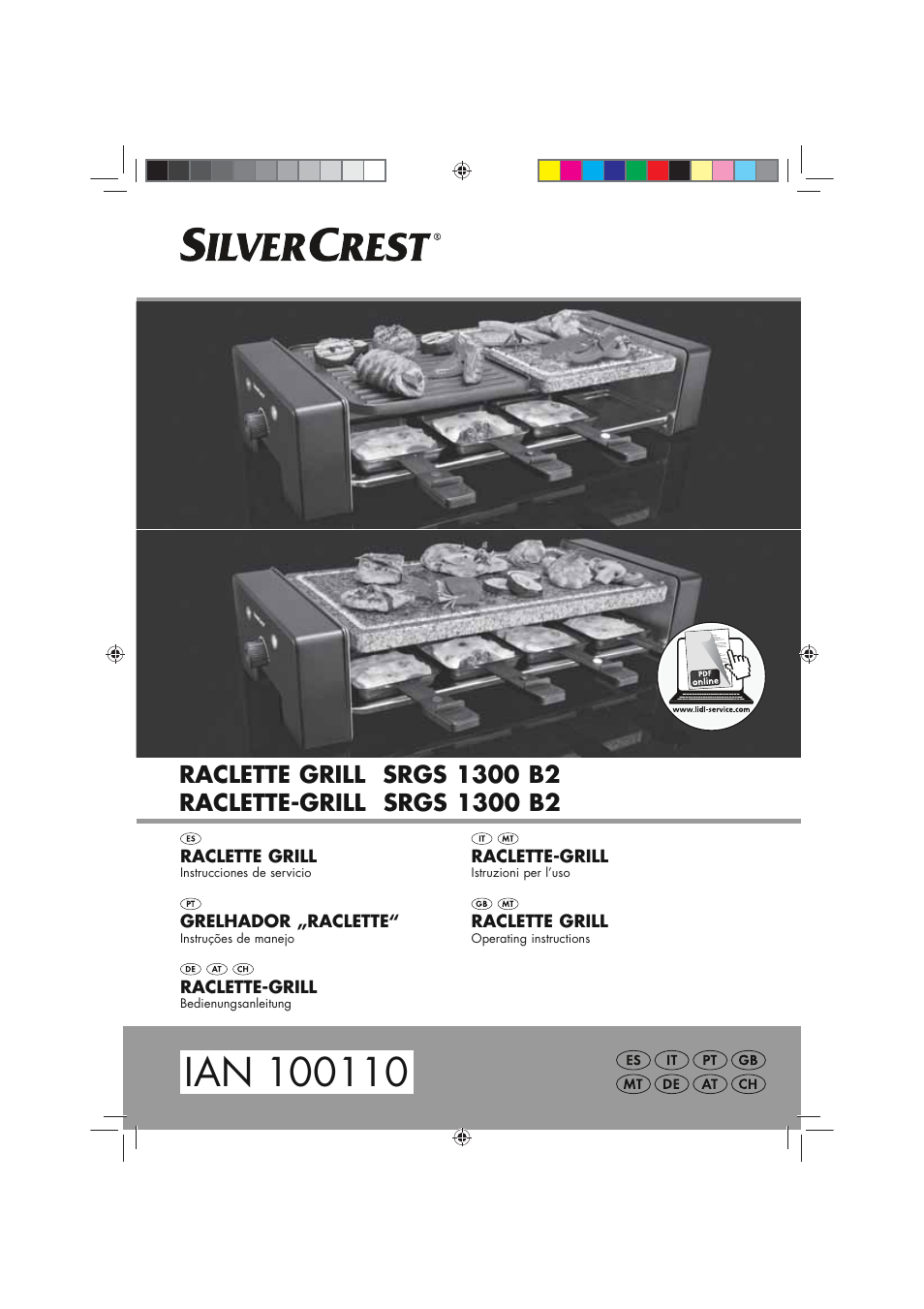 Silvercrest SRGS 1300 B2 User Manual | 66 pages