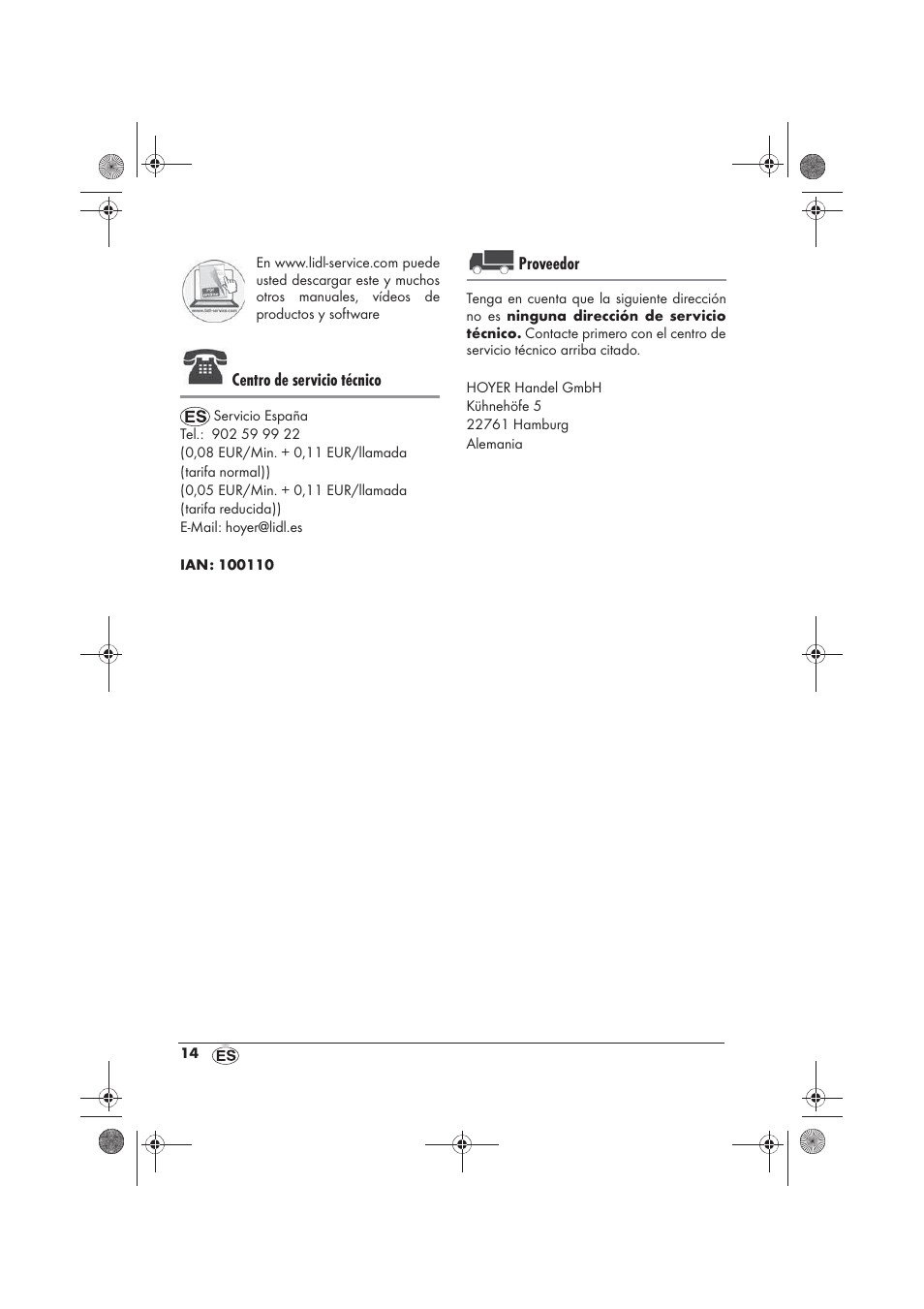 Centro de servicio técnico, Proveedor | Silvercrest SRGS 1300 B2 User Manual | Page 16 / 66