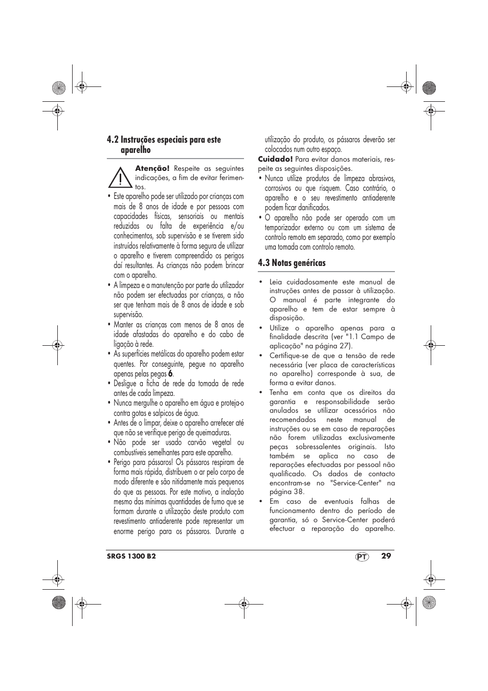 Silvercrest SRGS 1300 B2 User Manual | Page 31 / 66