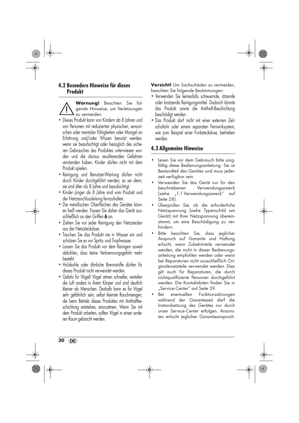 Silvercrest SRGS 1300 B2 User Manual | Page 32 / 54