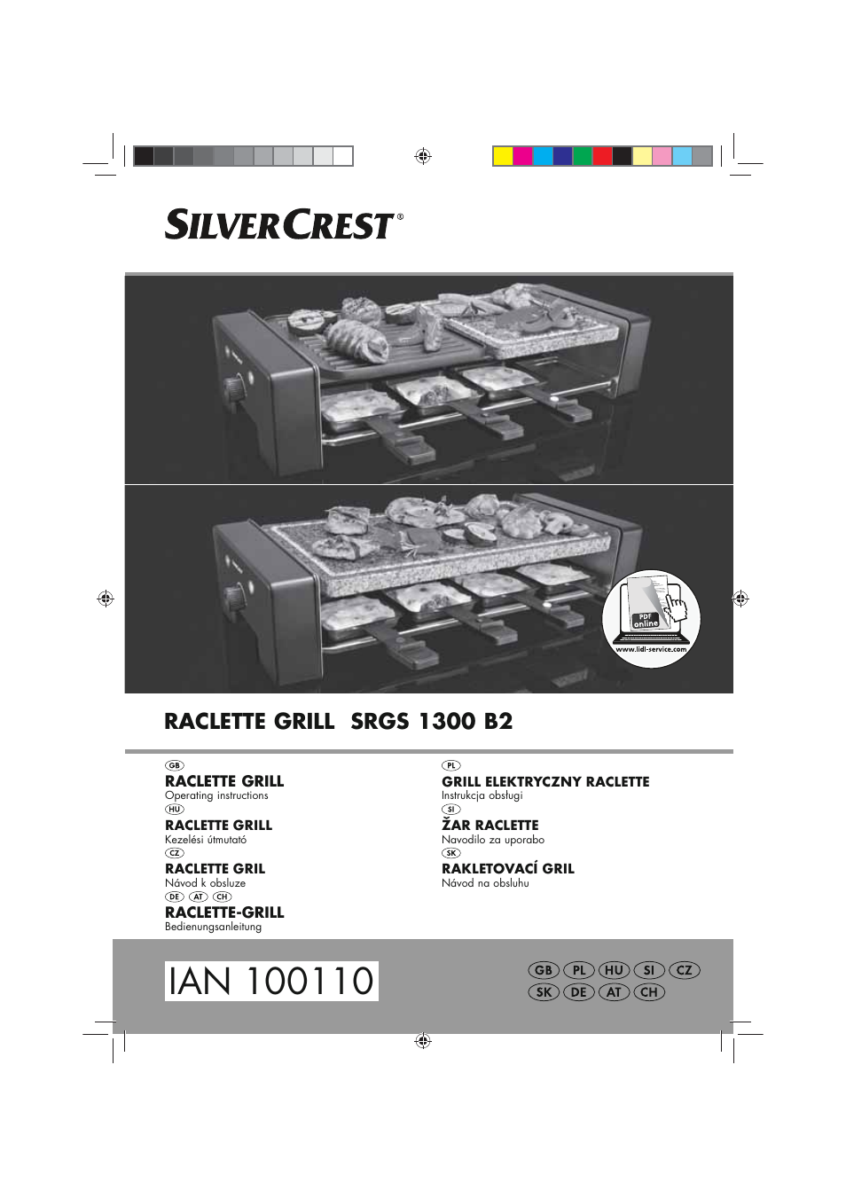 Silvercrest SRGS 1300 B2 User Manual | 86 pages