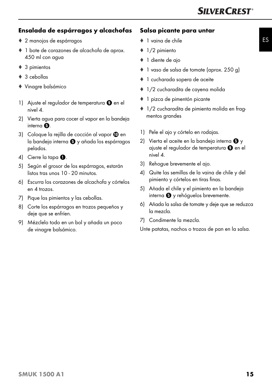 Silvercrest SMUK 1500 A1 User Manual | Page 18 / 64