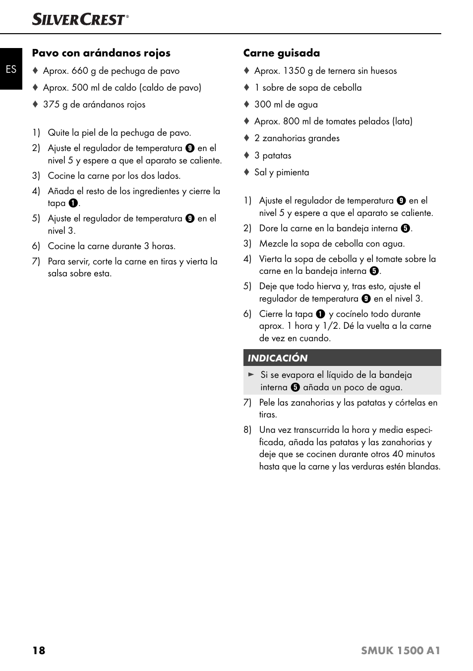 Silvercrest SMUK 1500 A1 User Manual | Page 21 / 64