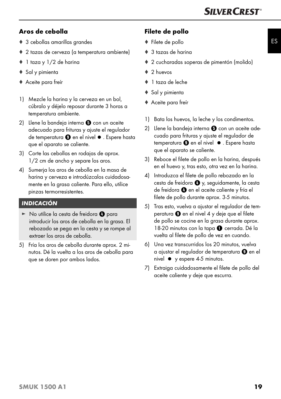 Silvercrest SMUK 1500 A1 User Manual | Page 22 / 64