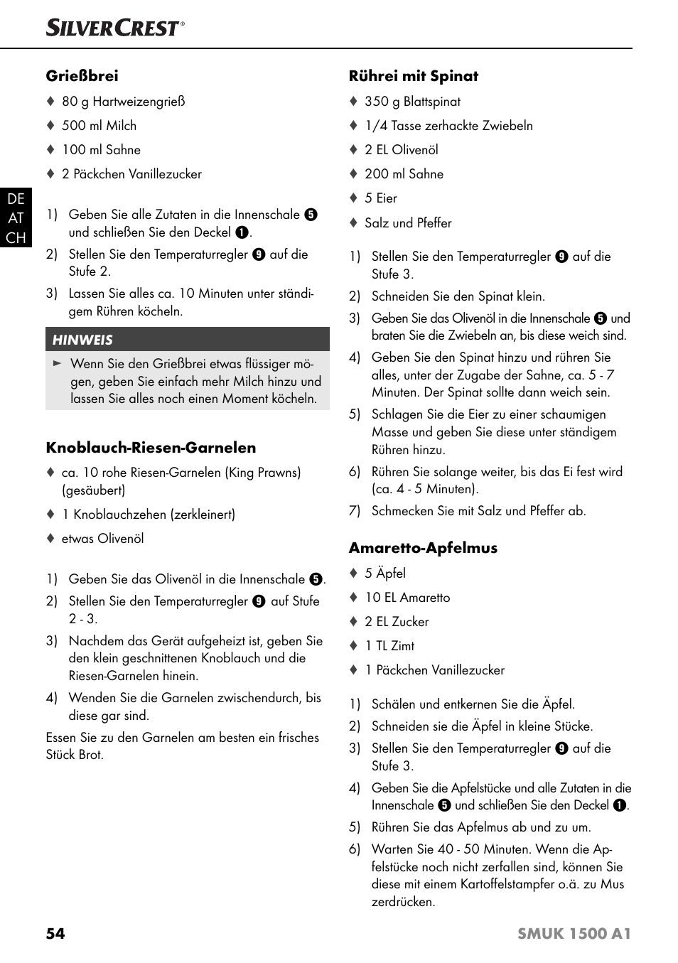 Silvercrest SMUK 1500 A1 User Manual | Page 57 / 64