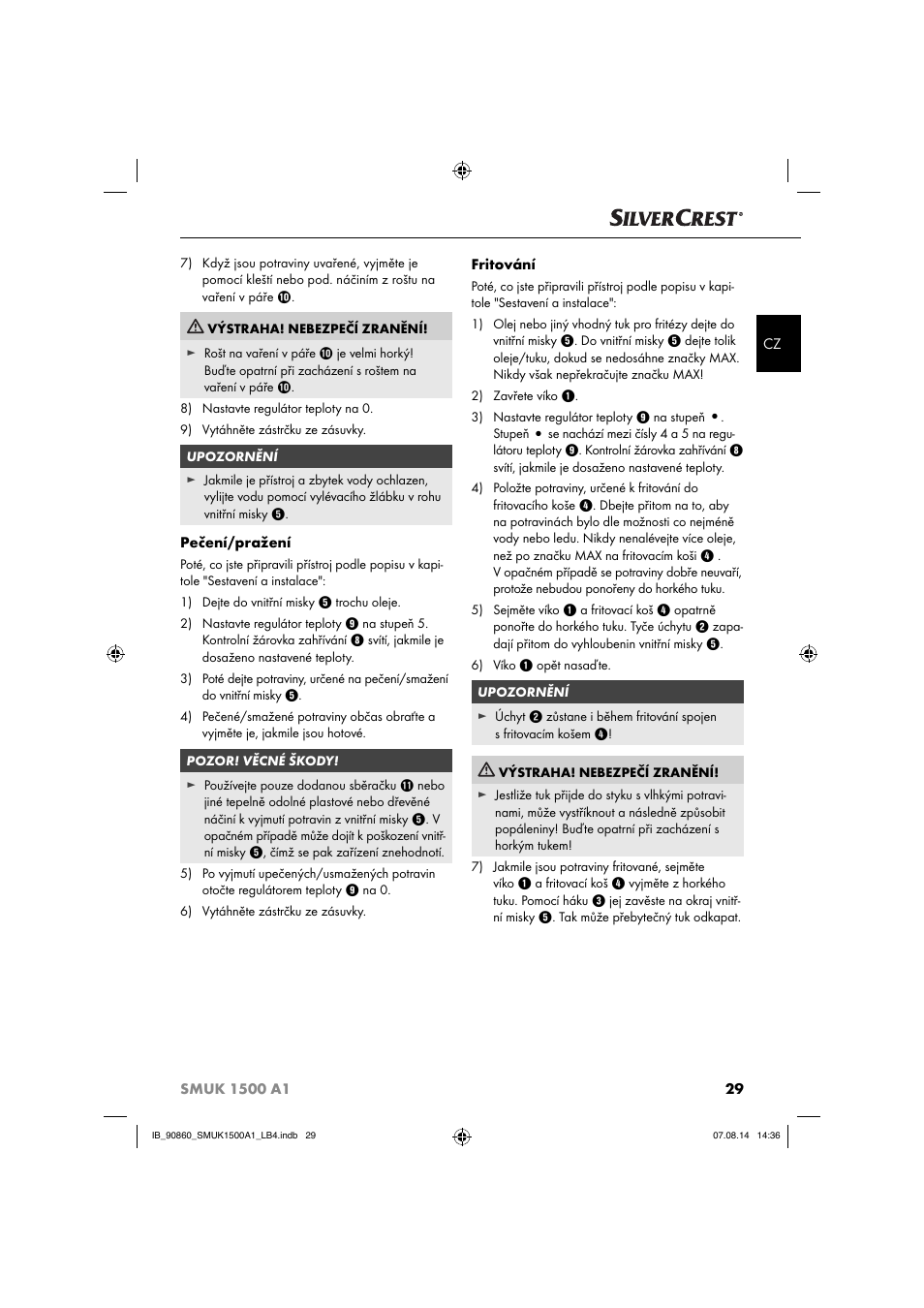 Silvercrest SMUK 1500 A1 User Manual | Page 32 / 84