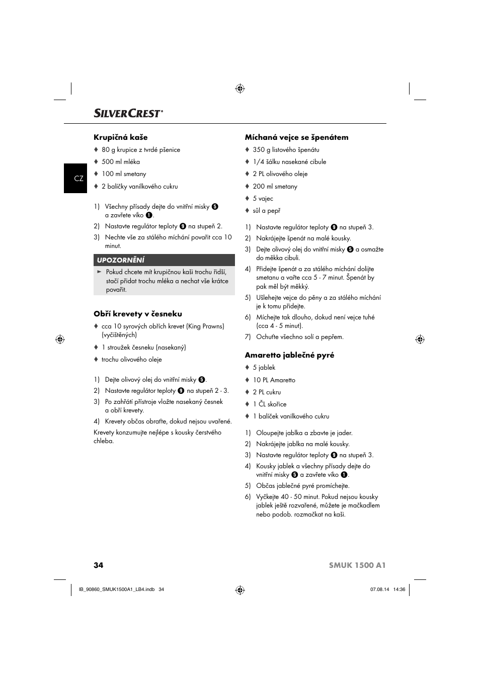 Silvercrest SMUK 1500 A1 User Manual | Page 37 / 84