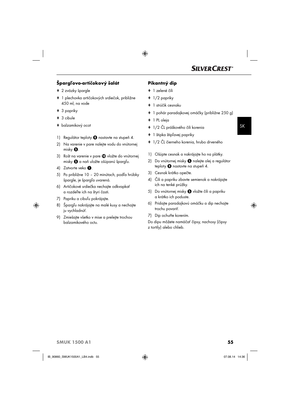 Silvercrest SMUK 1500 A1 User Manual | Page 58 / 84