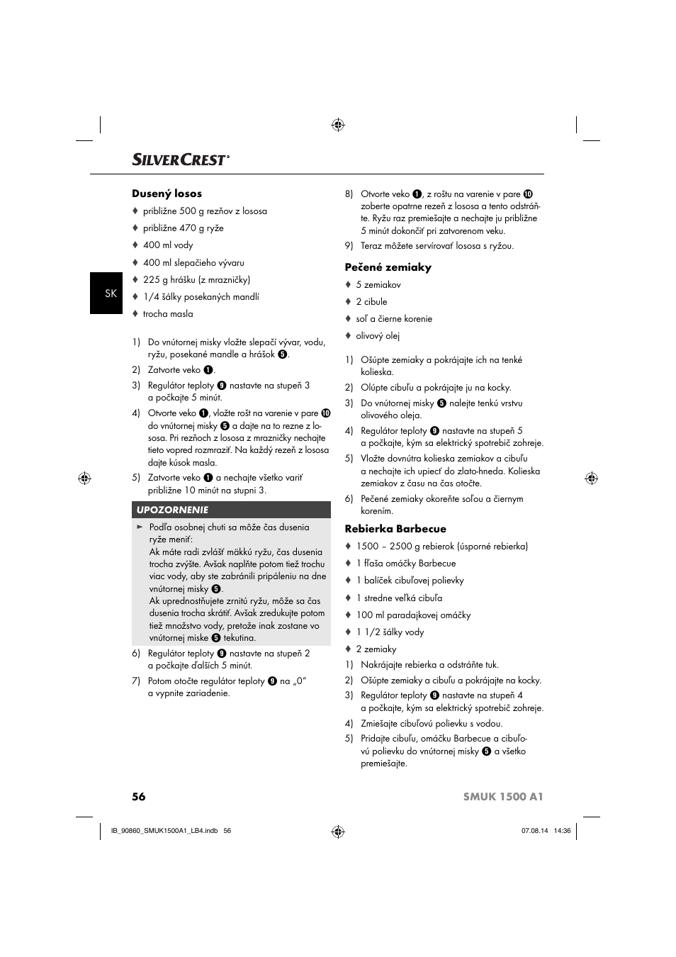 Silvercrest SMUK 1500 A1 User Manual | Page 59 / 84