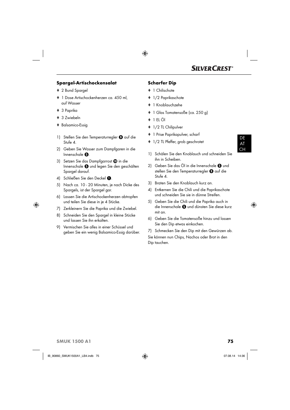 Silvercrest SMUK 1500 A1 User Manual | Page 78 / 84