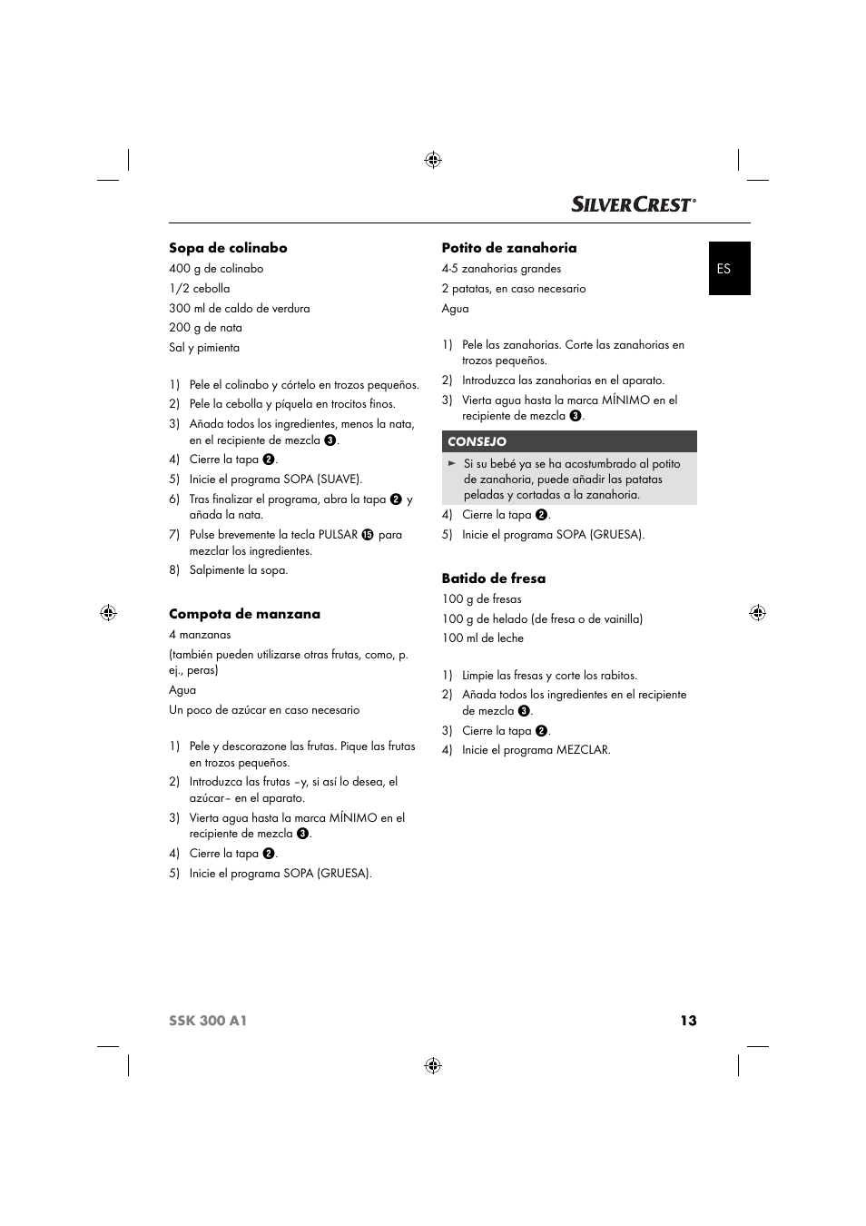 Silvercrest SSK 300 A1 User Manual | Page 16 / 60