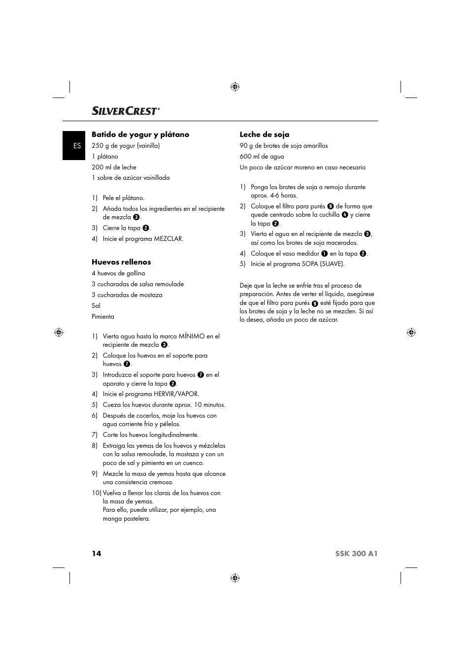 Silvercrest SSK 300 A1 User Manual | Page 17 / 60