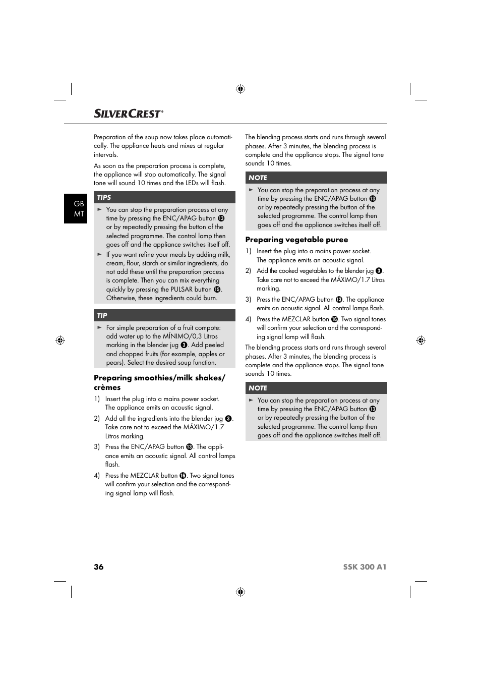 Silvercrest SSK 300 A1 User Manual | Page 37 / 60