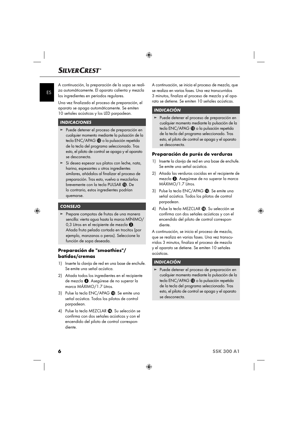 Silvercrest SSK 300 A1 User Manual | Page 9 / 60