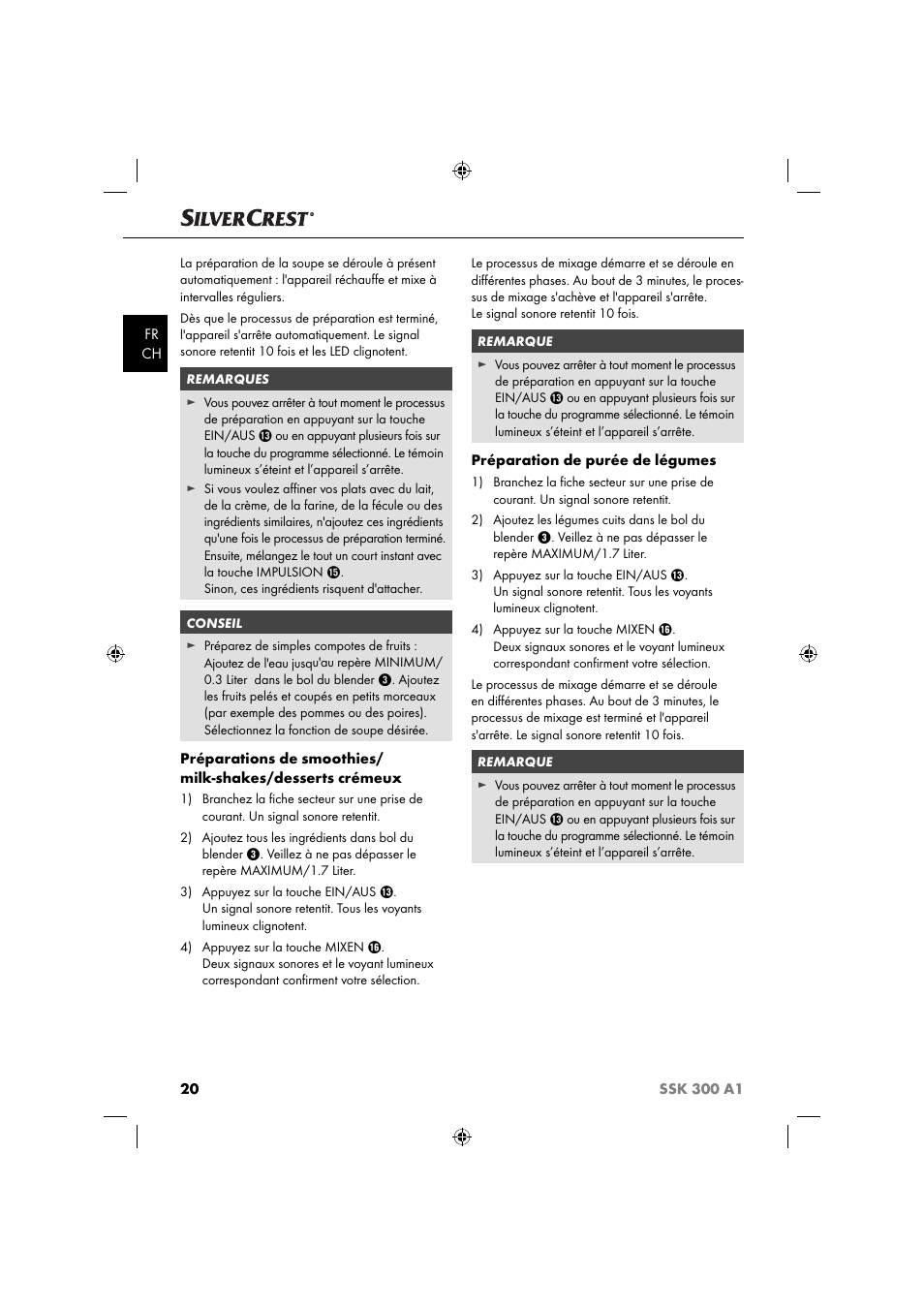 Silvercrest SSK 300 A1 User Manual | Page 23 / 60