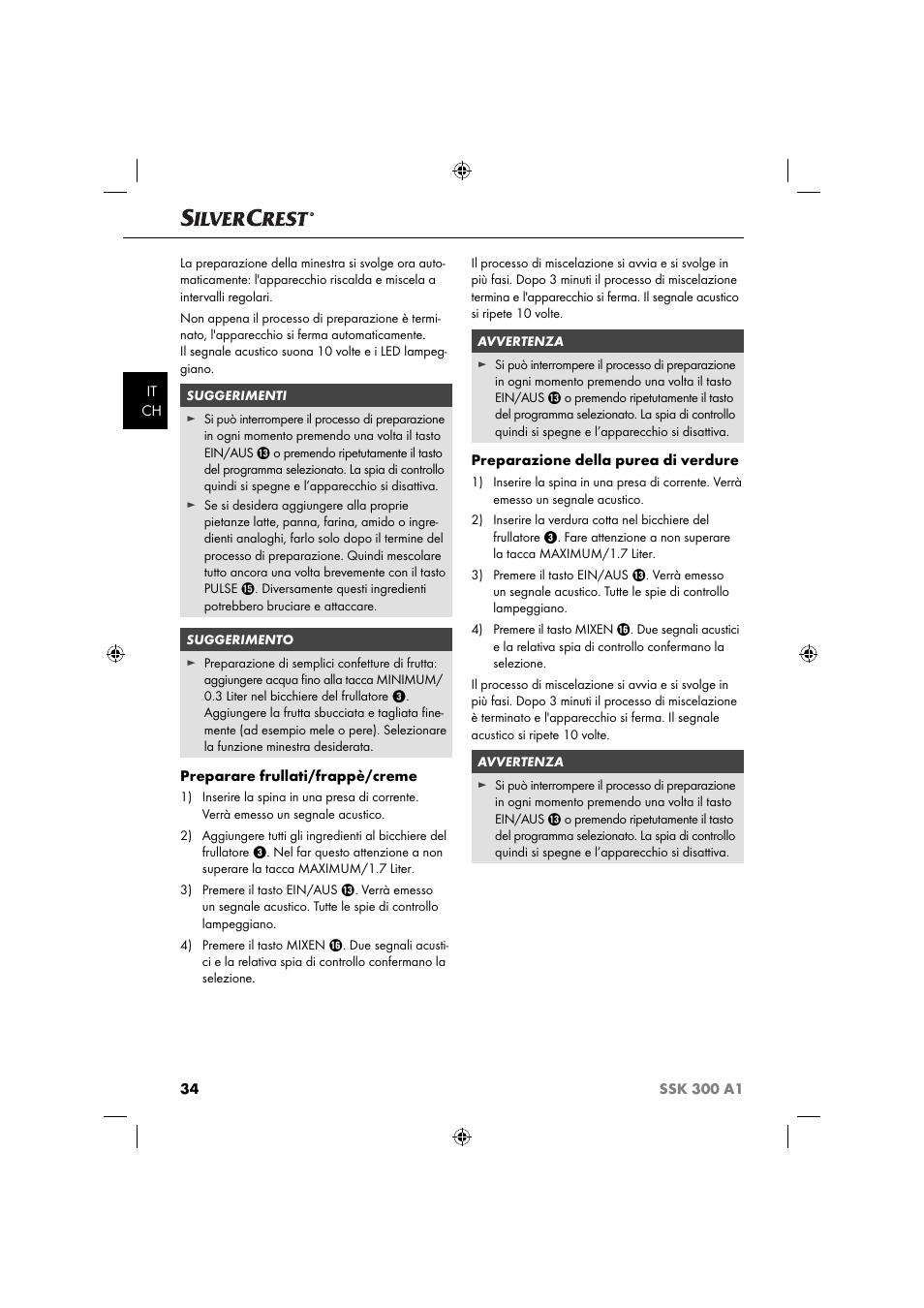Silvercrest SSK 300 A1 User Manual | Page 37 / 60