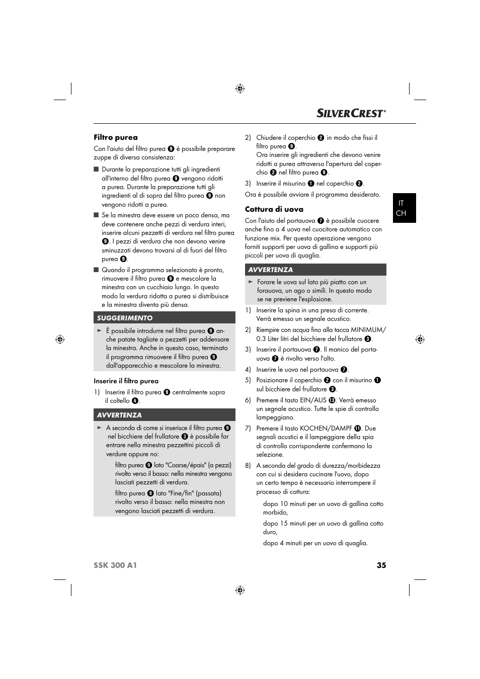 Silvercrest SSK 300 A1 User Manual | Page 38 / 60