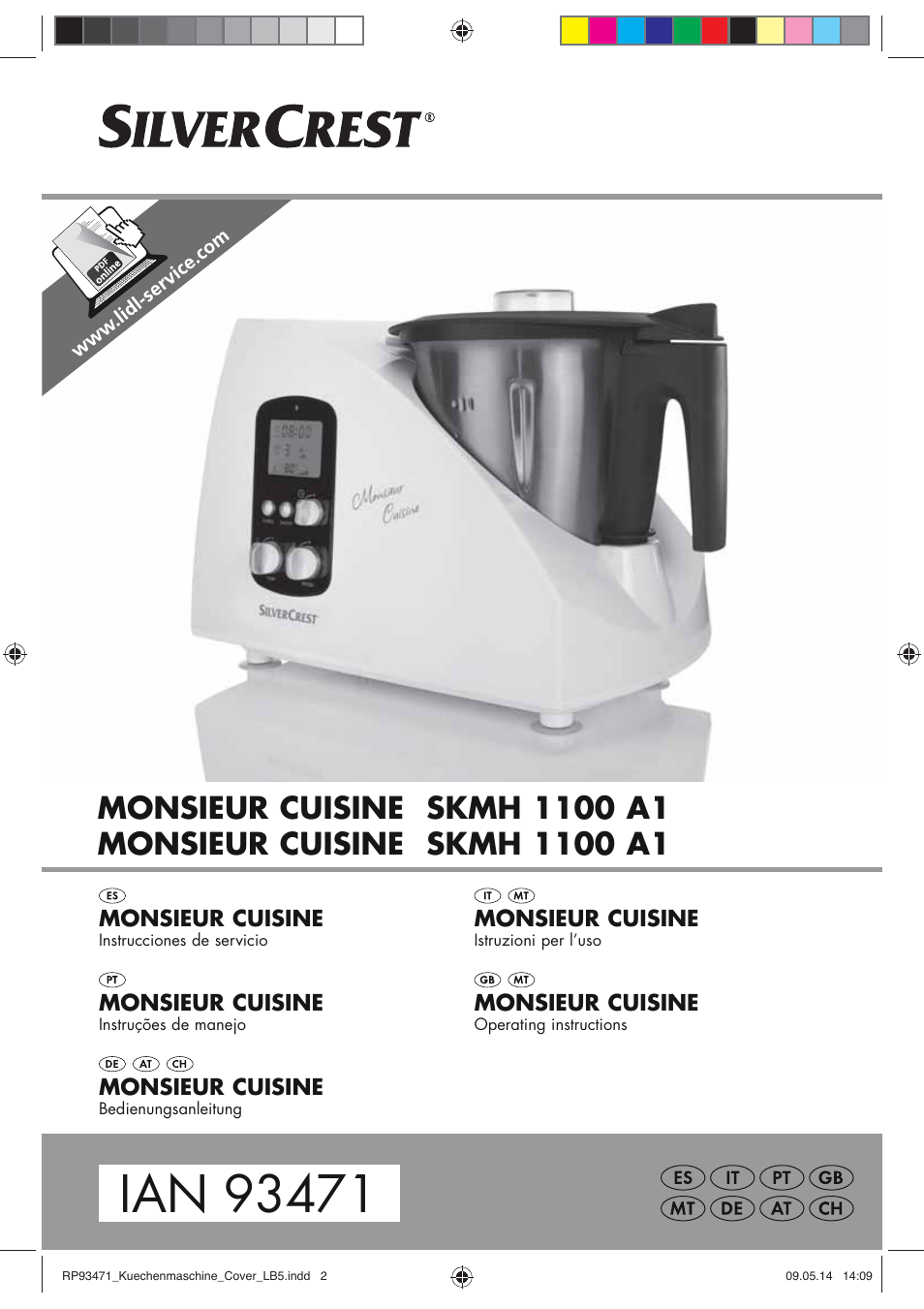 Silvercrest SKMH 1100 A1 User Manual | 130 pages
