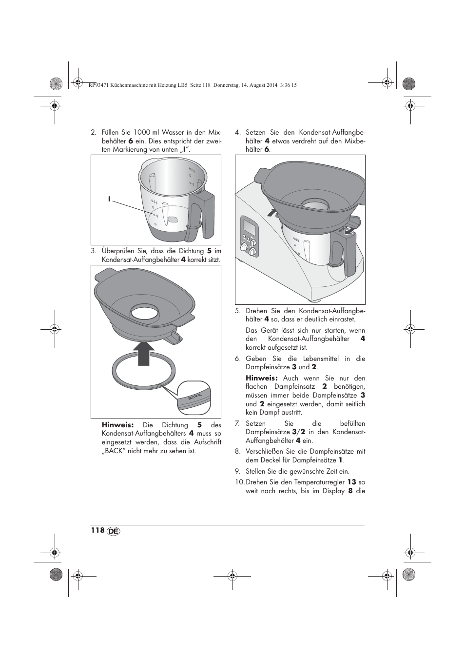 Silvercrest SKMH 1100 A1 User Manual | Page 120 / 130