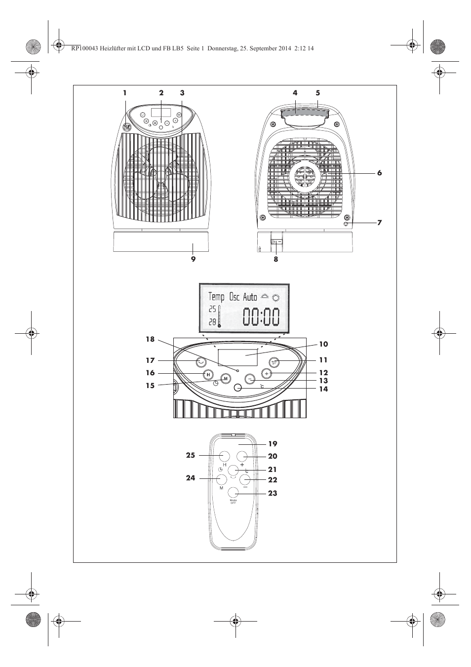 Silvercrest SHLF 2000 B1 User Manual | Page 3 / 70