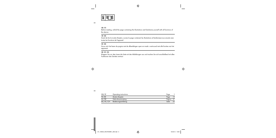 Silvercrest SHLF 2000 B1 User Manual | Page 2 / 76