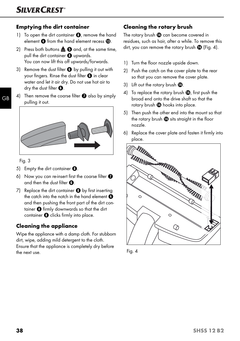 Silvercrest SHSS 12 B2 User Manual | Page 41 / 44