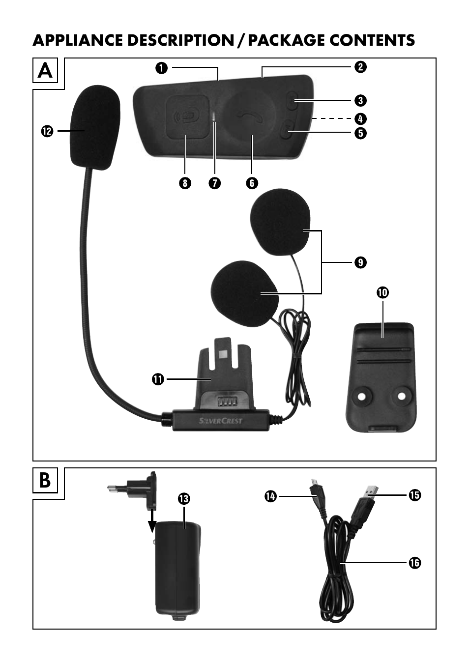 Silvercrest SMFB 2.1 A1 User Manual | Page 3 / 78