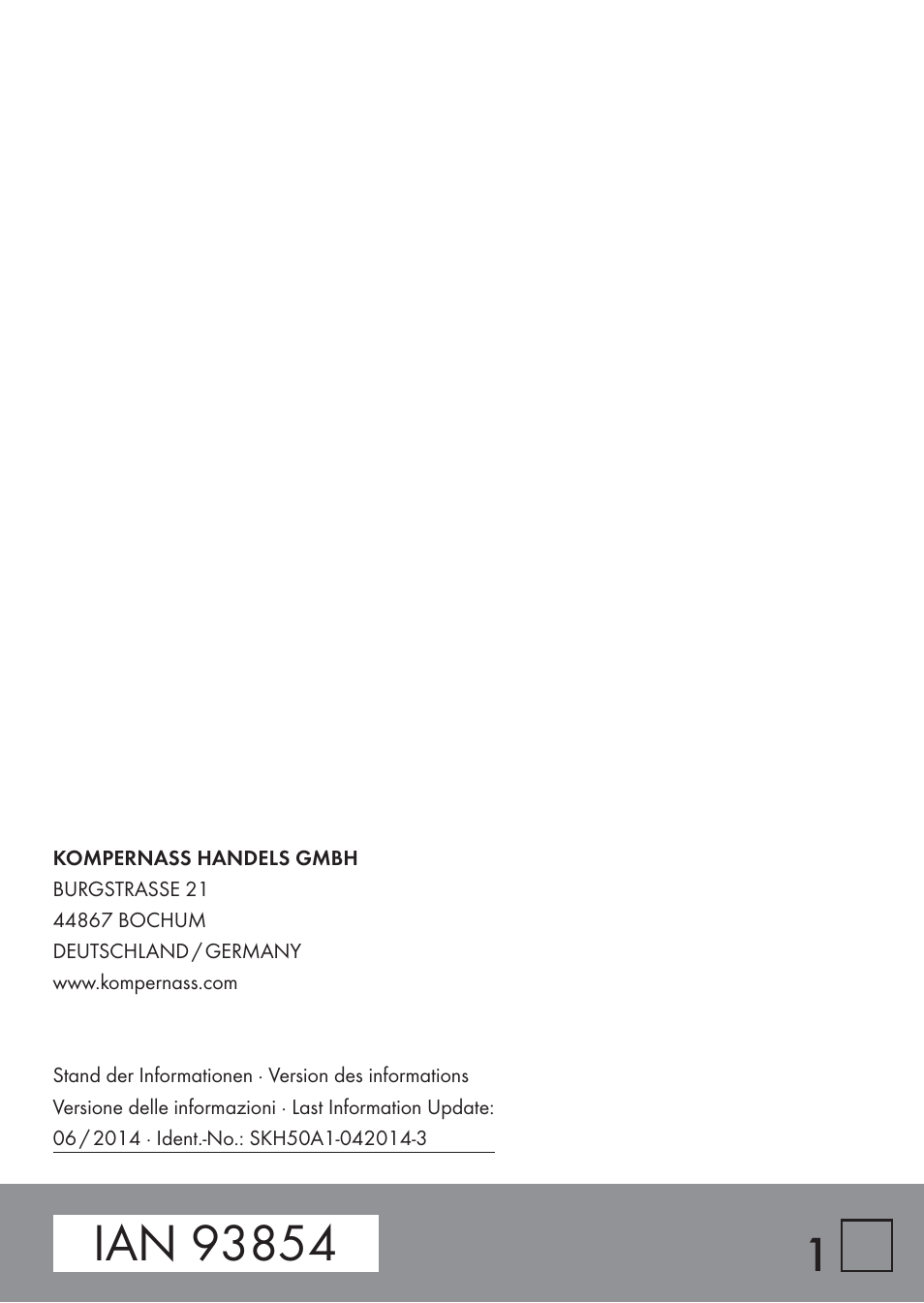 Silvercrest SKH 50 A1 User Manual | Page 59 / 59