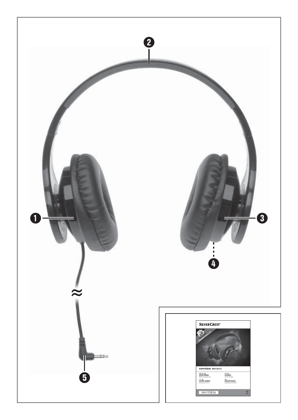 Silvercrest SKH 50 A1 User Manual | Page 3 / 101