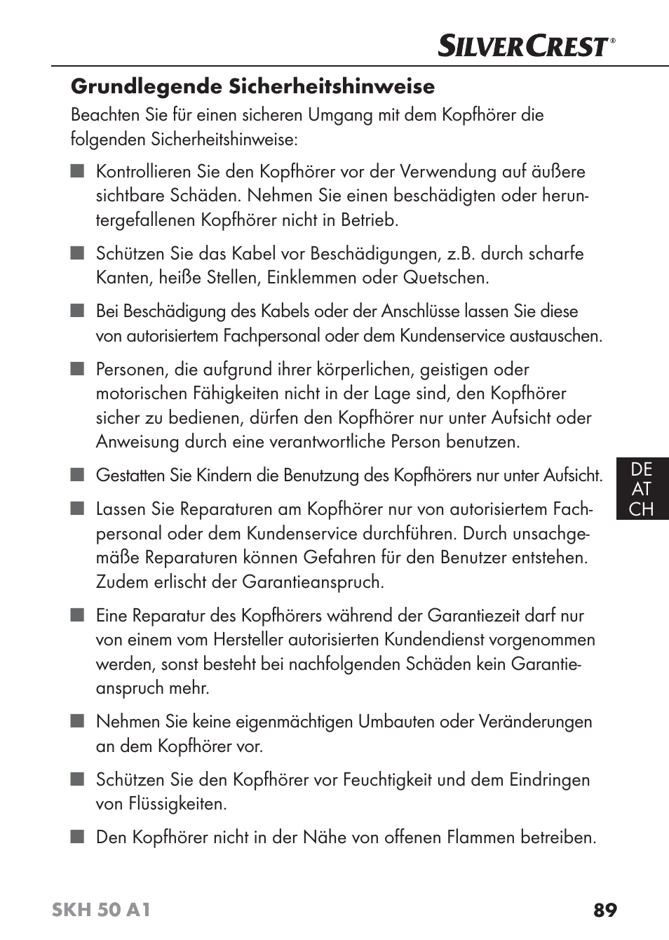 Silvercrest SKH 50 A1 User Manual | Page 92 / 101