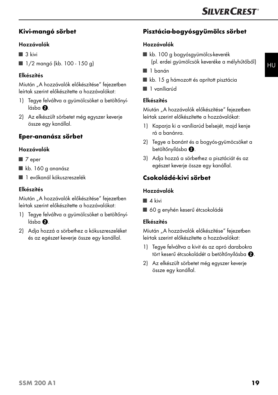 Silvercrest SSM 200 A1 User Manual | Page 22 / 64