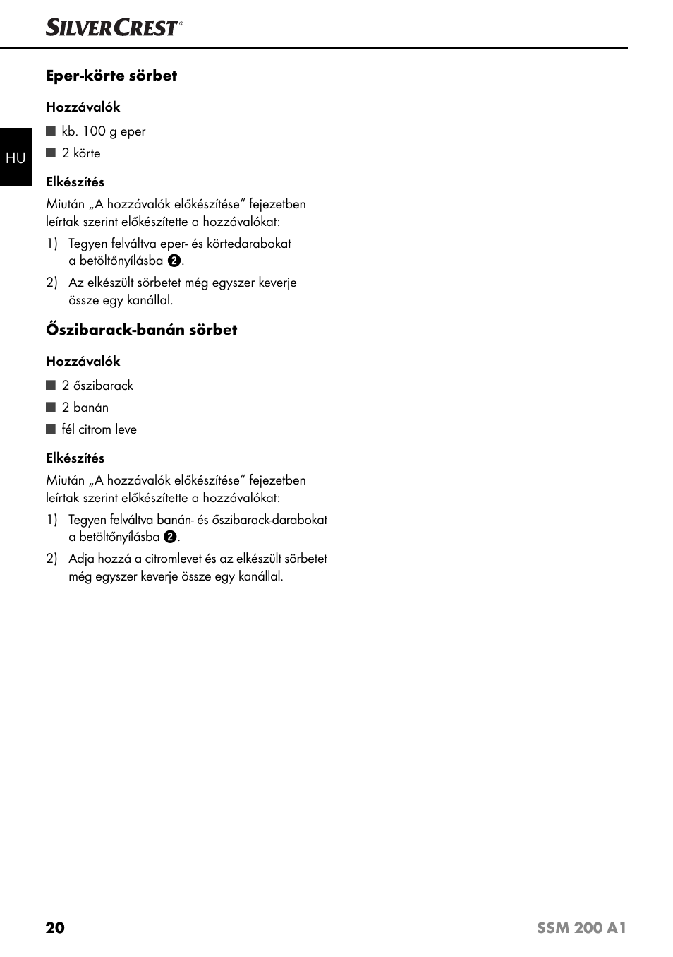 Silvercrest SSM 200 A1 User Manual | Page 23 / 64