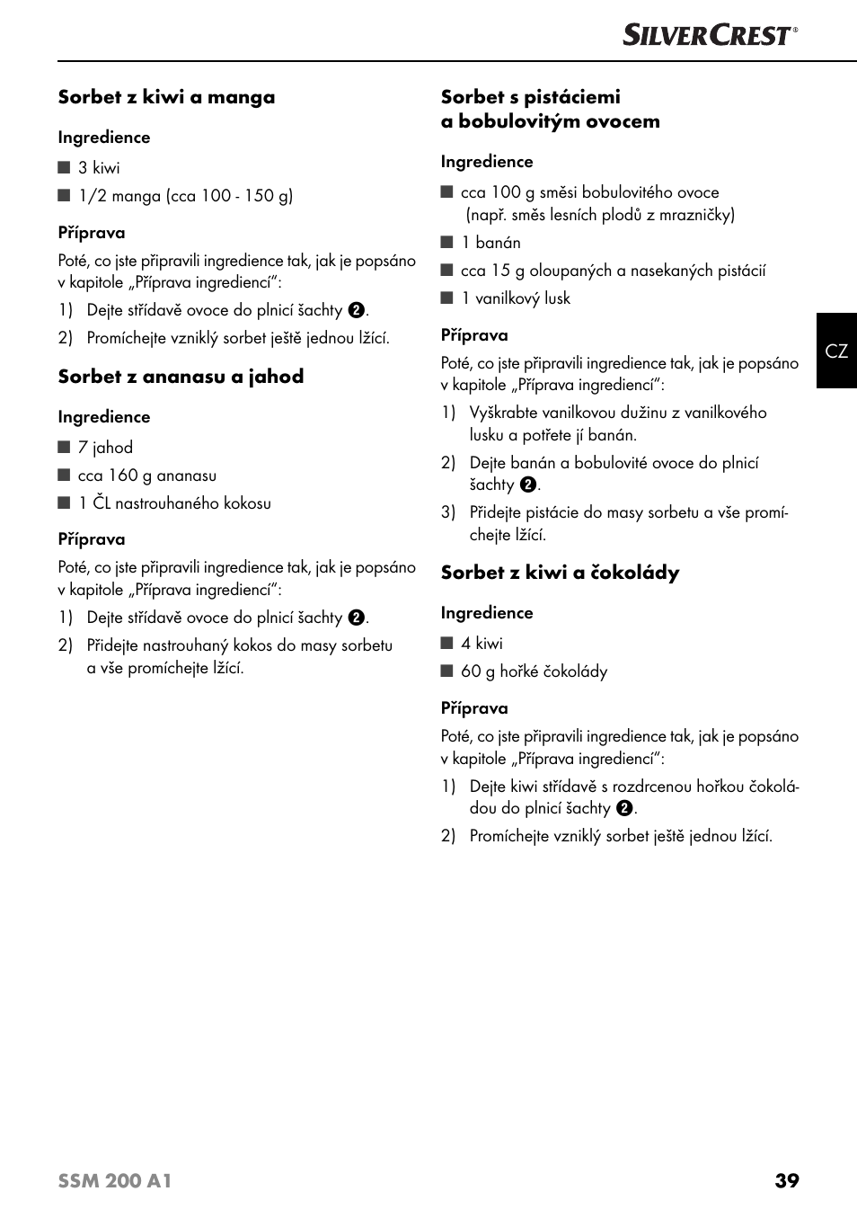 Silvercrest SSM 200 A1 User Manual | Page 42 / 64