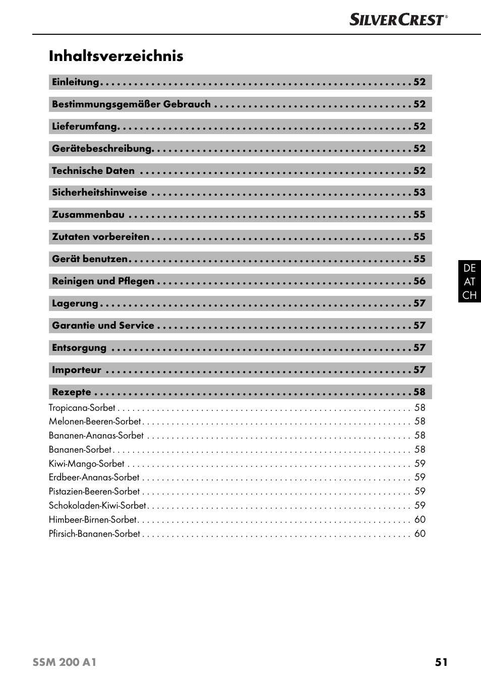 Silvercrest SSM 200 A1 User Manual | Page 54 / 64