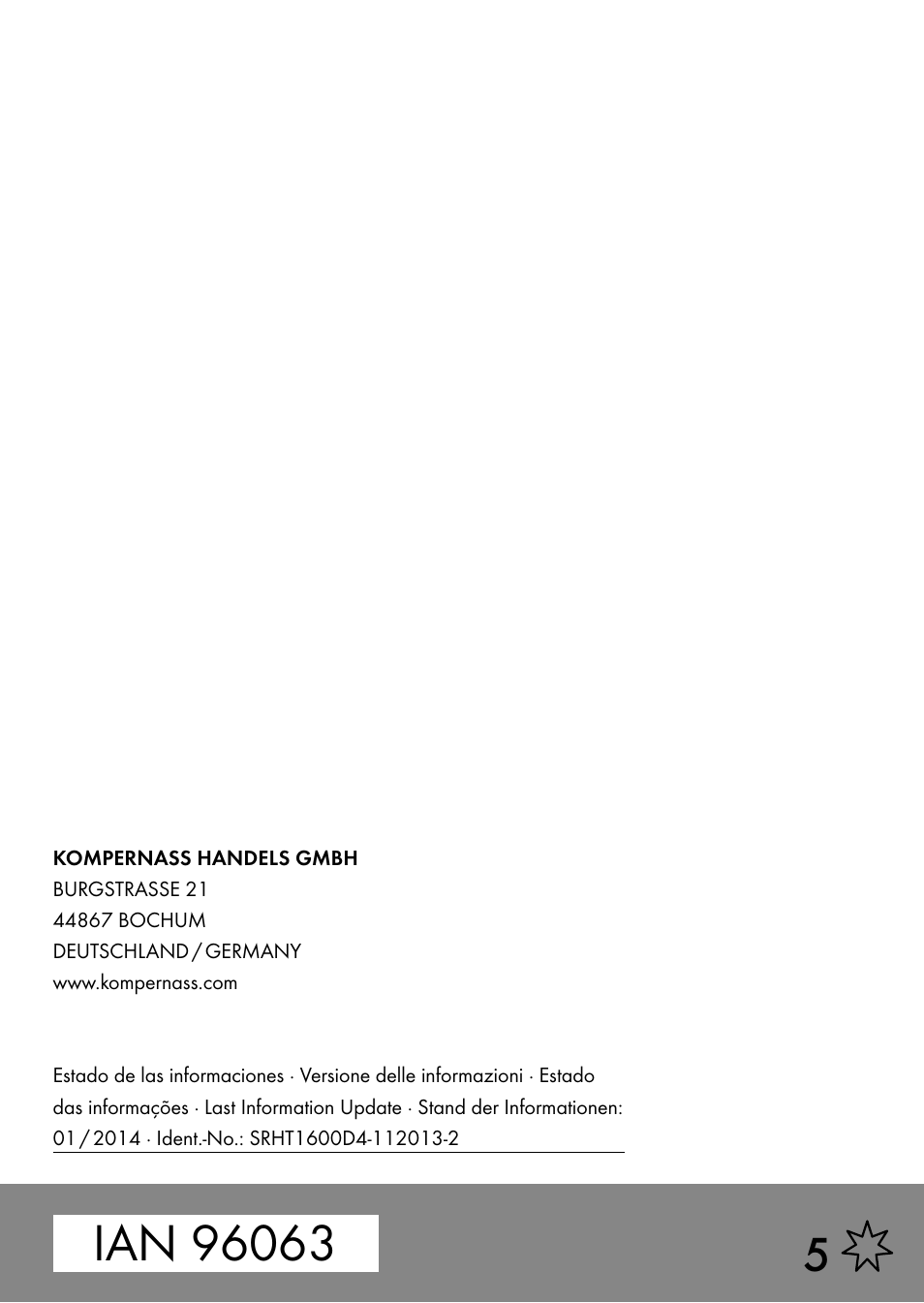 Silvercrest SRHT 1600 D4 User Manual | Page 73 / 73
