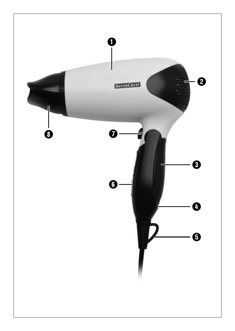 Silvercrest SRHT 1600 D4 User Manual | Page 3 / 59