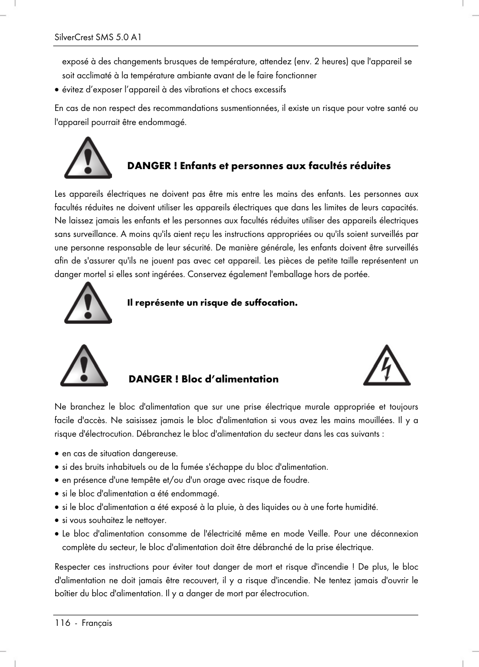 Silvercrest SMS 5.0 A1 User Manual | Page 118 / 194