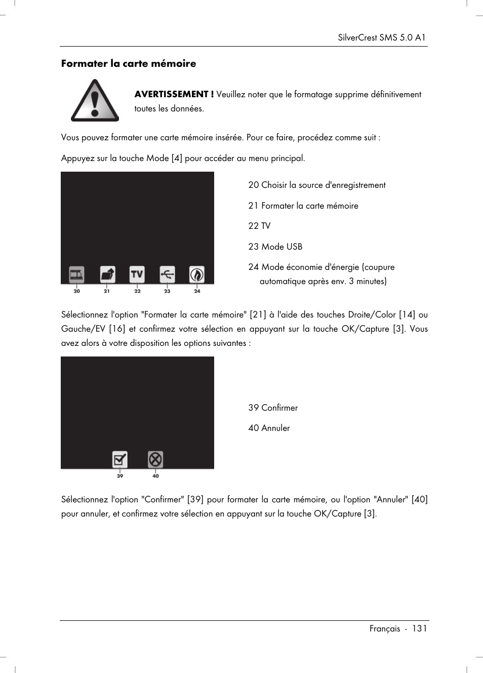 Silvercrest SMS 5.0 A1 User Manual | Page 133 / 194