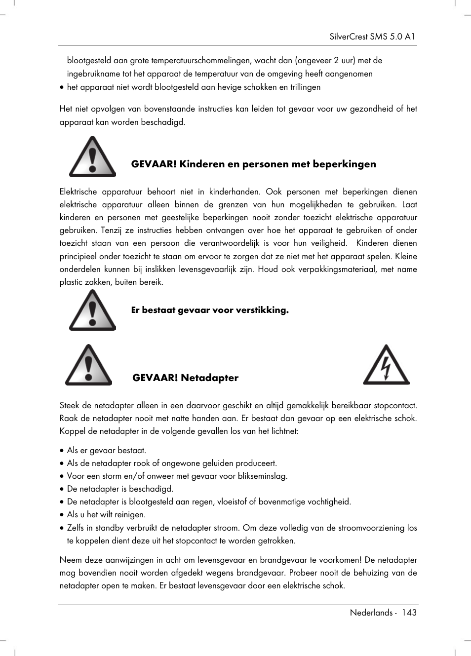 Silvercrest SMS 5.0 A1 User Manual | Page 145 / 194