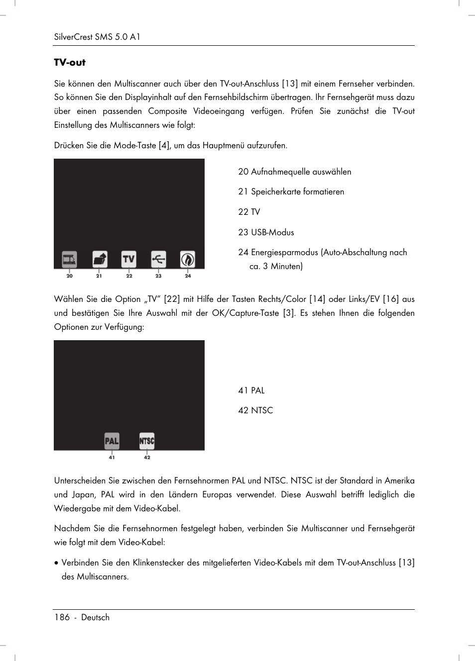 Silvercrest SMS 5.0 A1 User Manual | Page 188 / 194