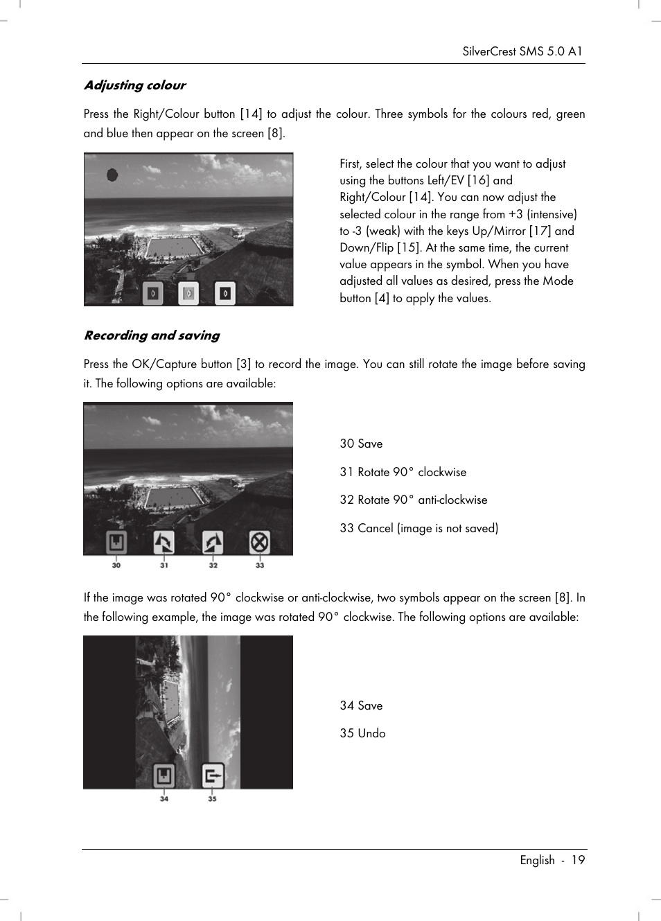 Silvercrest SMS 5.0 A1 User Manual | Page 21 / 194