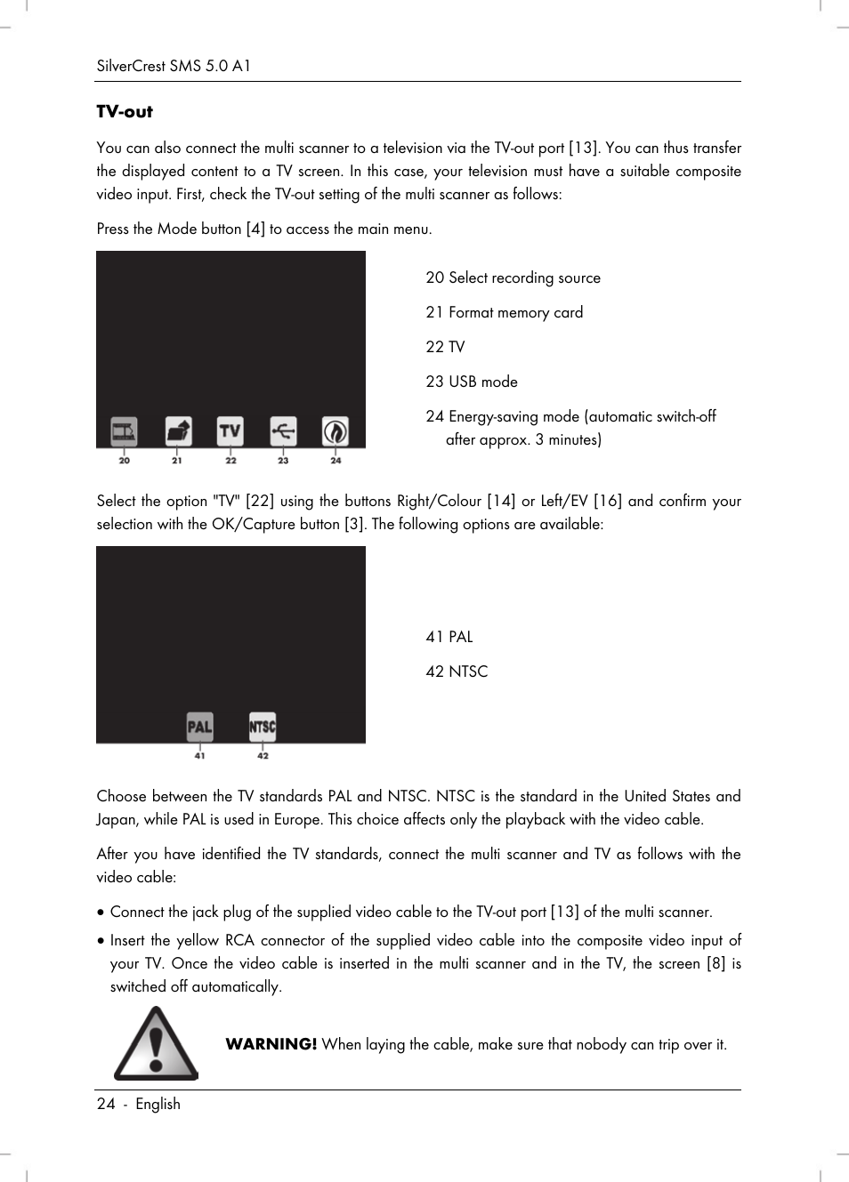 Silvercrest SMS 5.0 A1 User Manual | Page 26 / 194