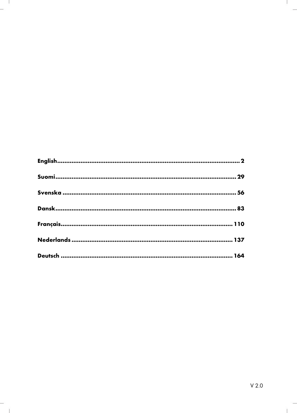 Silvercrest SMS 5.0 A1 User Manual | Page 3 / 194