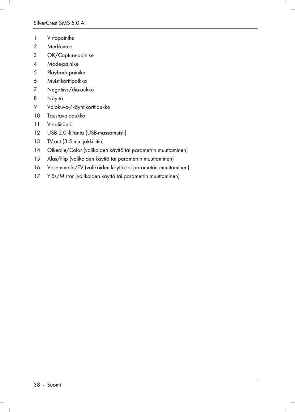 Silvercrest SMS 5.0 A1 User Manual | Page 40 / 194