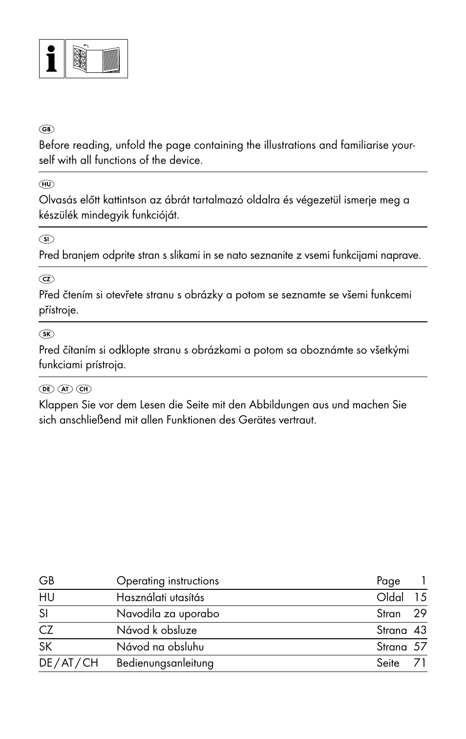 Silvercrest SZA 28 B2 User Manual | Page 2 / 88